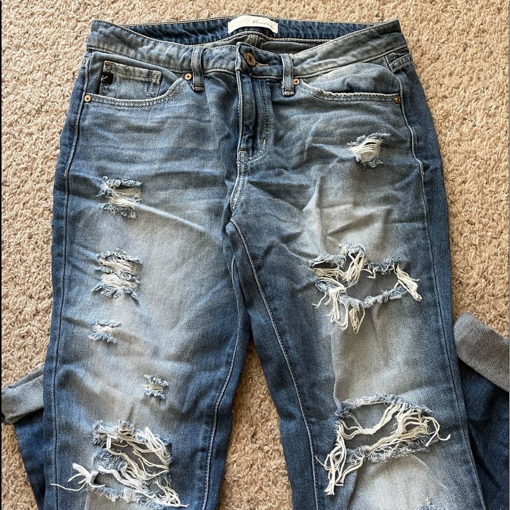 Kancan distressed jeans